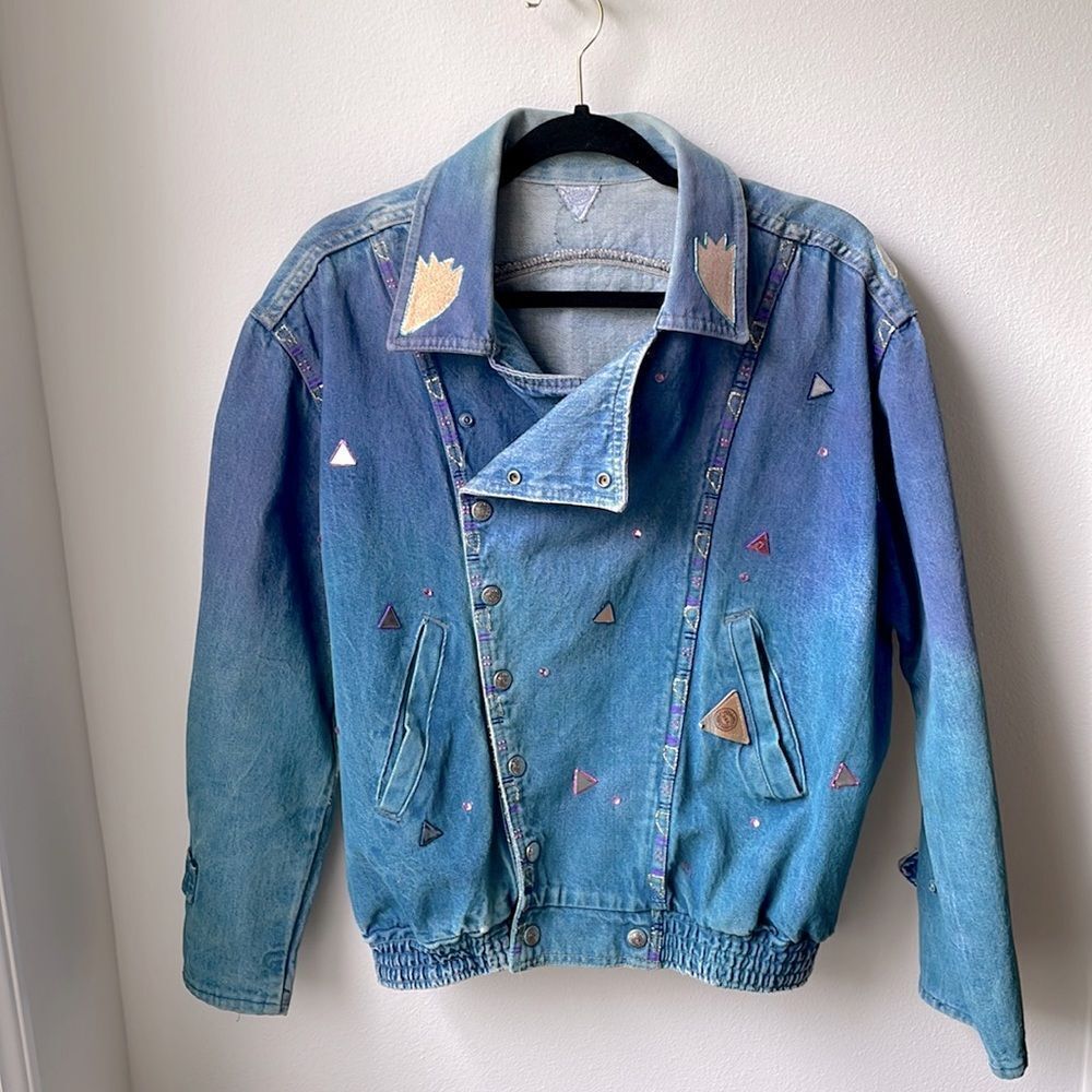 Vintage Jean Jacket Nevada Customized